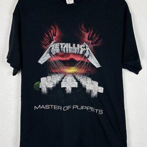 00s Vintage Metallica Master Of Puppets 2007 Licensed Tee